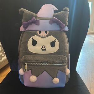NWT LIMITED EDITION KUROMI WITCH BACKPACK WITH MULTIPLE COMPARTMENTS